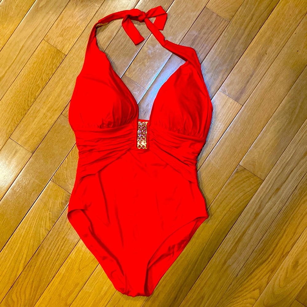 Lovely swimsuit/ bathing suit   Orange